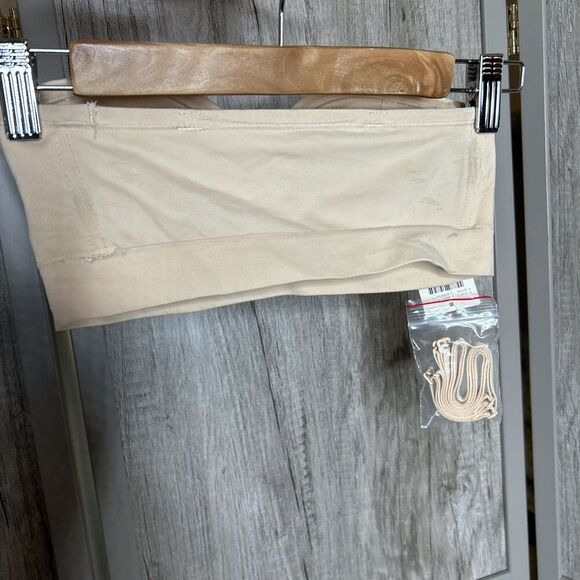 Anthropologie Yummie Bralette Small Nude Strapless NEW - Picture 4 of 6